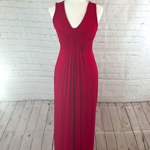 Max Studio - Maxi Raspberry Dress (S)